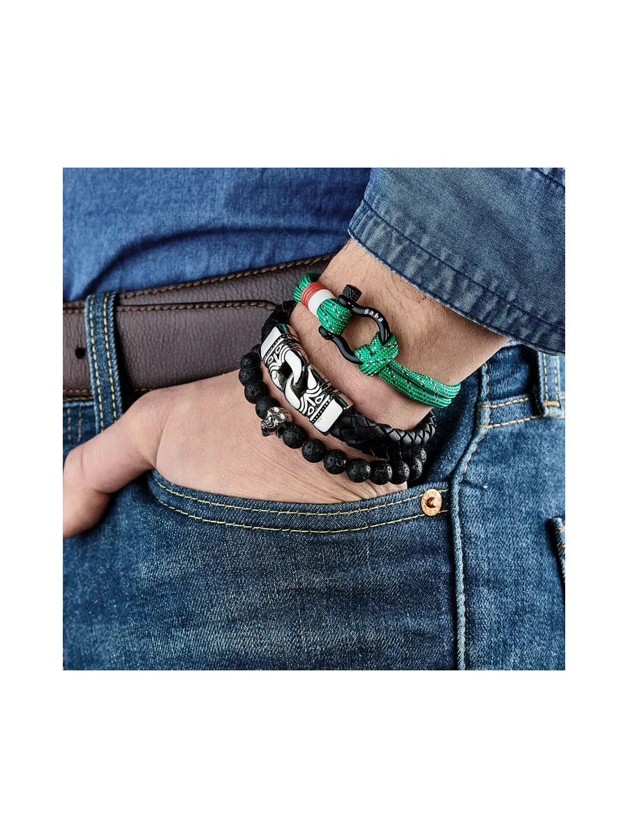 Bracelet Duroc vert 2