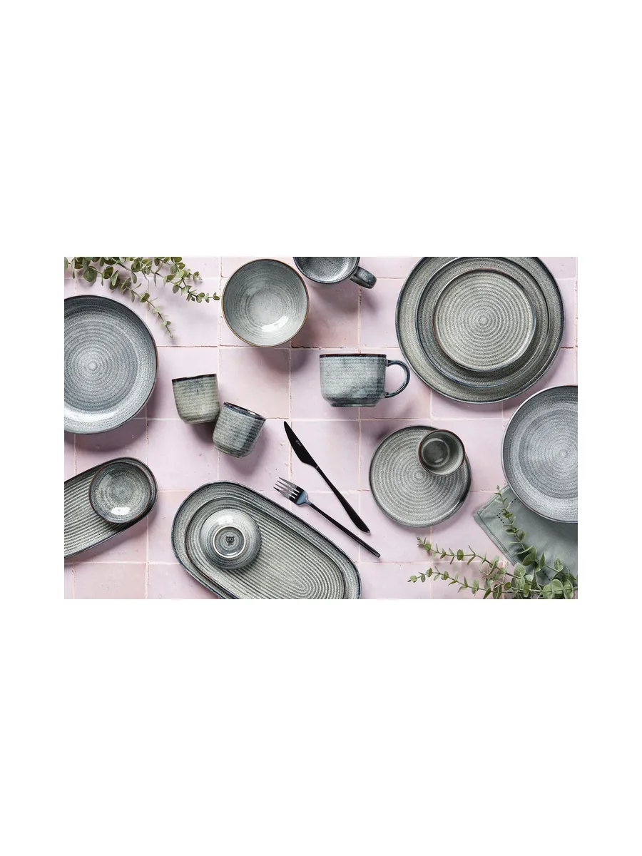 Assiette ZEN Ø17cm - 6 pièces - Natural 6