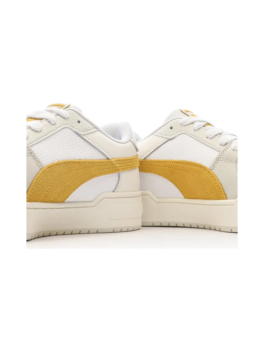 Baskets Blanches/Jaunes Homme Puma Pro Classic 387327 8