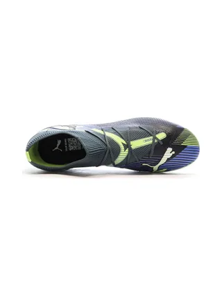Chaussures de football Noir/Vert Homme Puma Future 7 Match MxSG 4