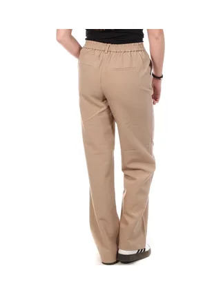 Pantalon Straight Beige Femme Vero Moda Barba 2