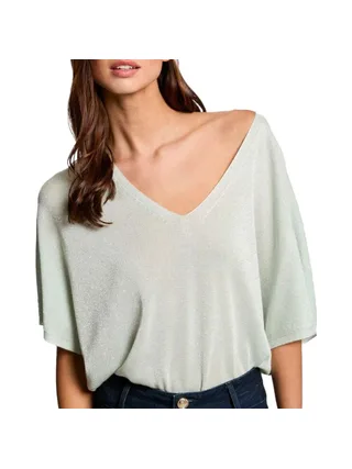 T-Shirt Vert Femme Morgan MDIX 1