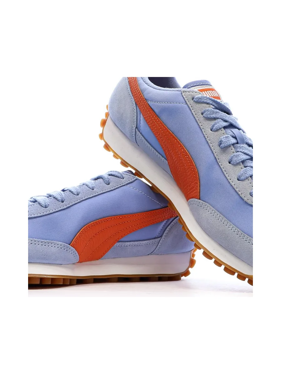 Baskets Bleu/Orange Mixte Puma Easy Rider Vintage 8