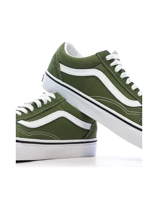 Baskets Vertes Homme Vans Old Skool 7