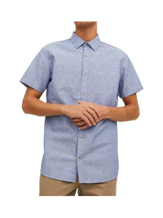 Chemisette Bleu Homme Jack & Jones Summer 1