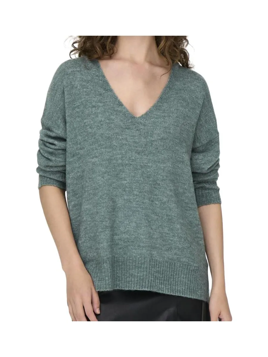 Pull Vert D'eau Femme JDY Elanora 2