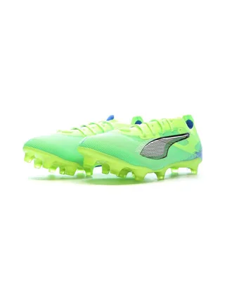 Chaussures de Foot Vertes Homme Puma Ultra 5 Match FG/AG 6