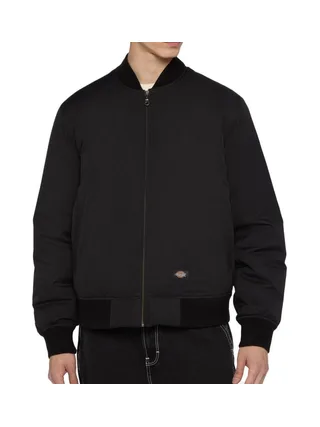 Bomber Noir Homme Dickies Plains 1
