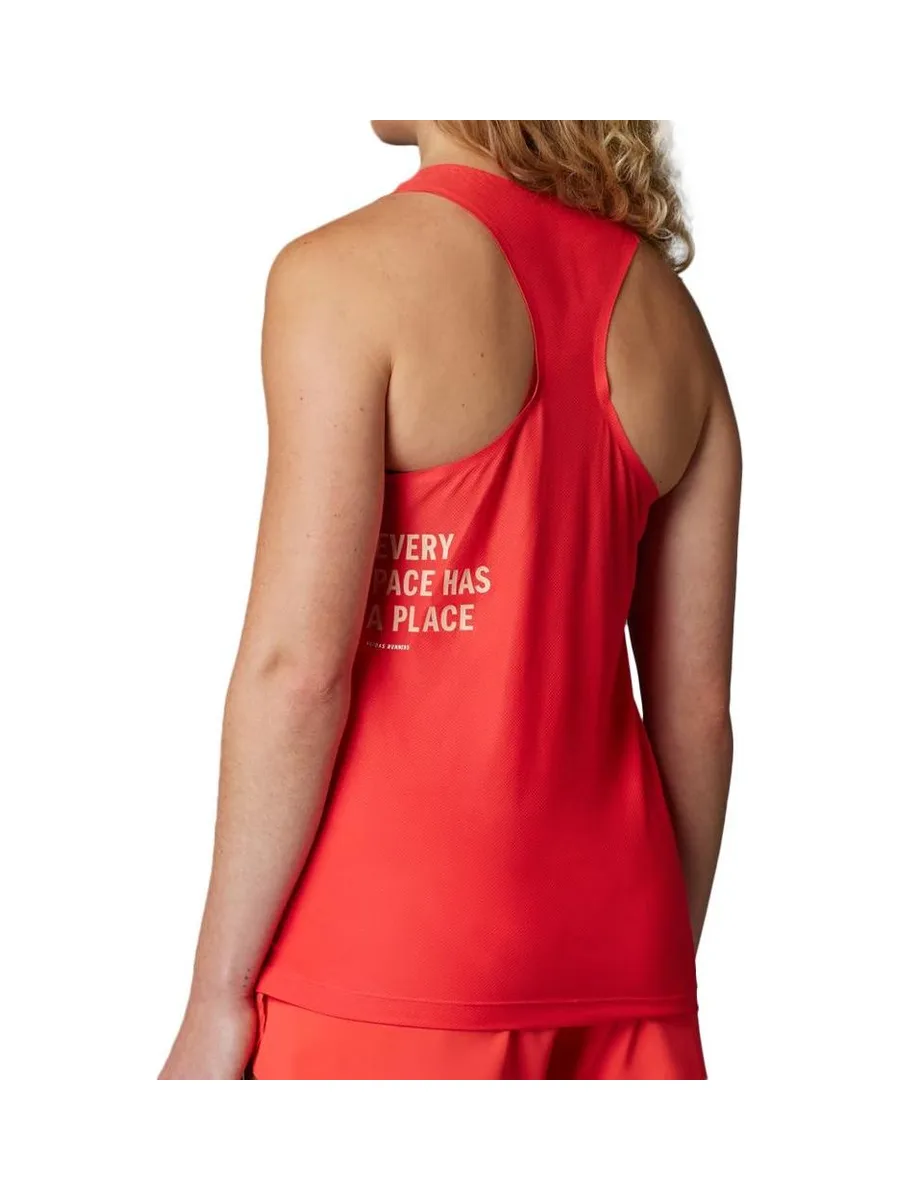 Débardeur de running Rouge Femme Adidas Otr Ar Singl W 3