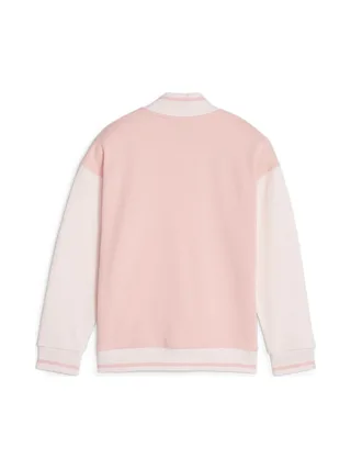 Veste Rose Fille Puma Sweater 2