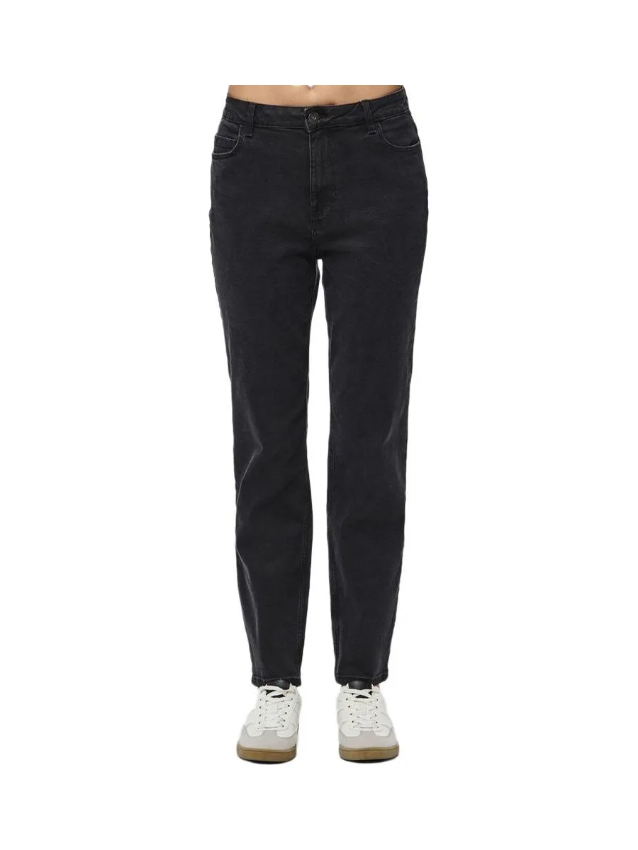 Jean Mom Noir Femme Pieces Kesia 2