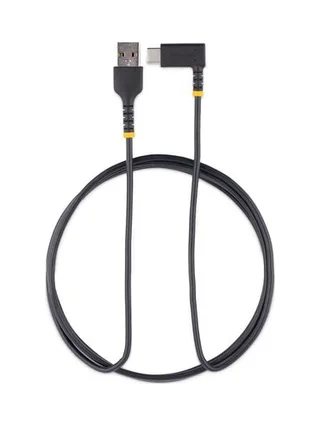 6ft USB A to C Charging Cable Angled 7