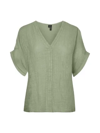 T-Shirt Vert Femme Vero Moda Mathilda 2
