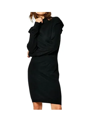 Robe Pull Noir Femme Kaporal MOJI 1