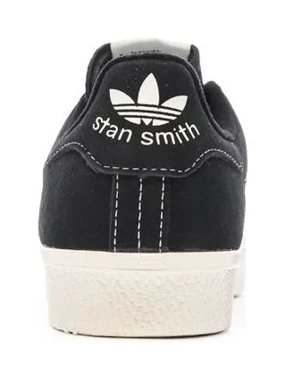Baskets Noires Garçon/Fille Adidas Stan Smith 3