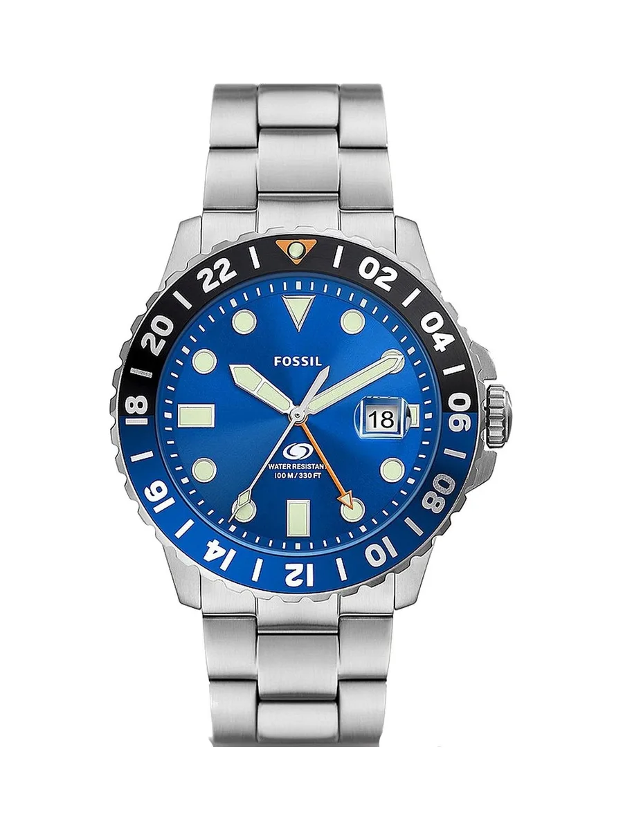 Fossil Men's Blue GMT 1