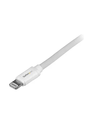 2m White 8-pin Lightning to USB Cable 3