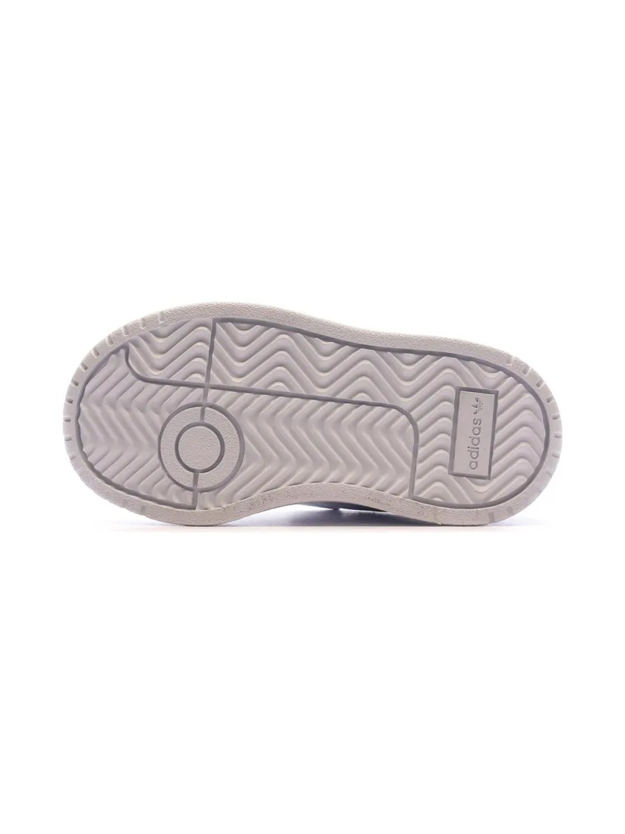 Baskets Blanche/Argent Fille Adidas NY 90 CF 6