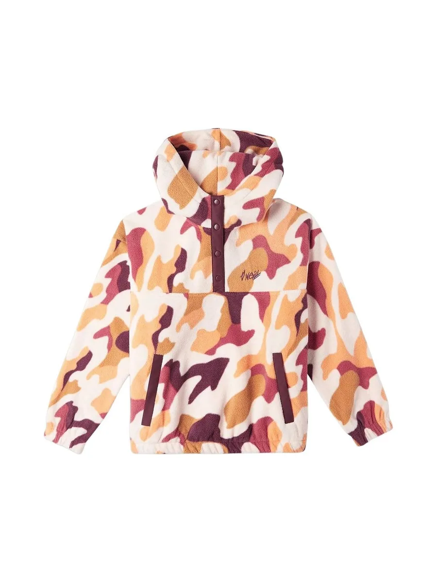 Sweat Polaire Blanc imprimé camouflage Fille O'Neill Superfleece 3