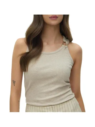 Débardeur Beige Femme Vero Moda Kiki 1