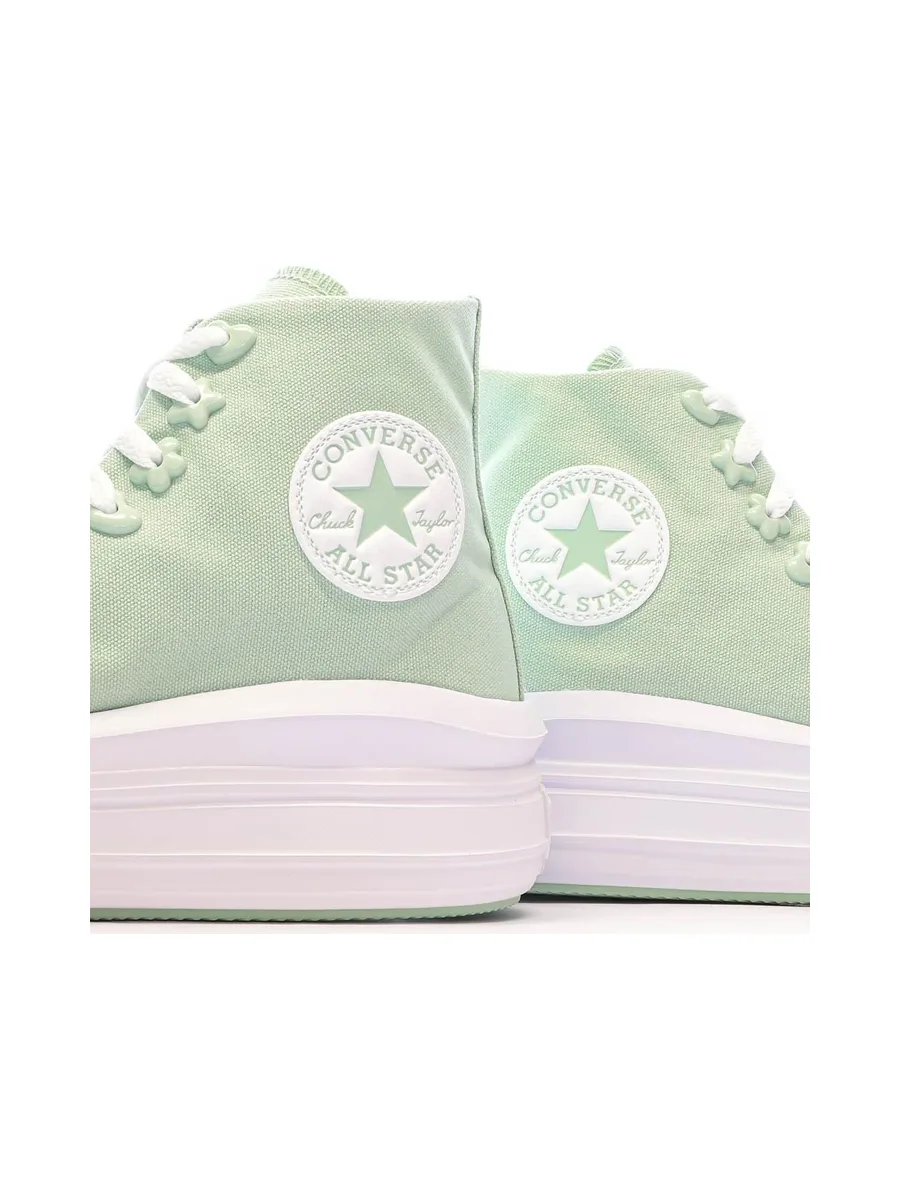 Baskets Vertes Femme Converse All Star Motion 7