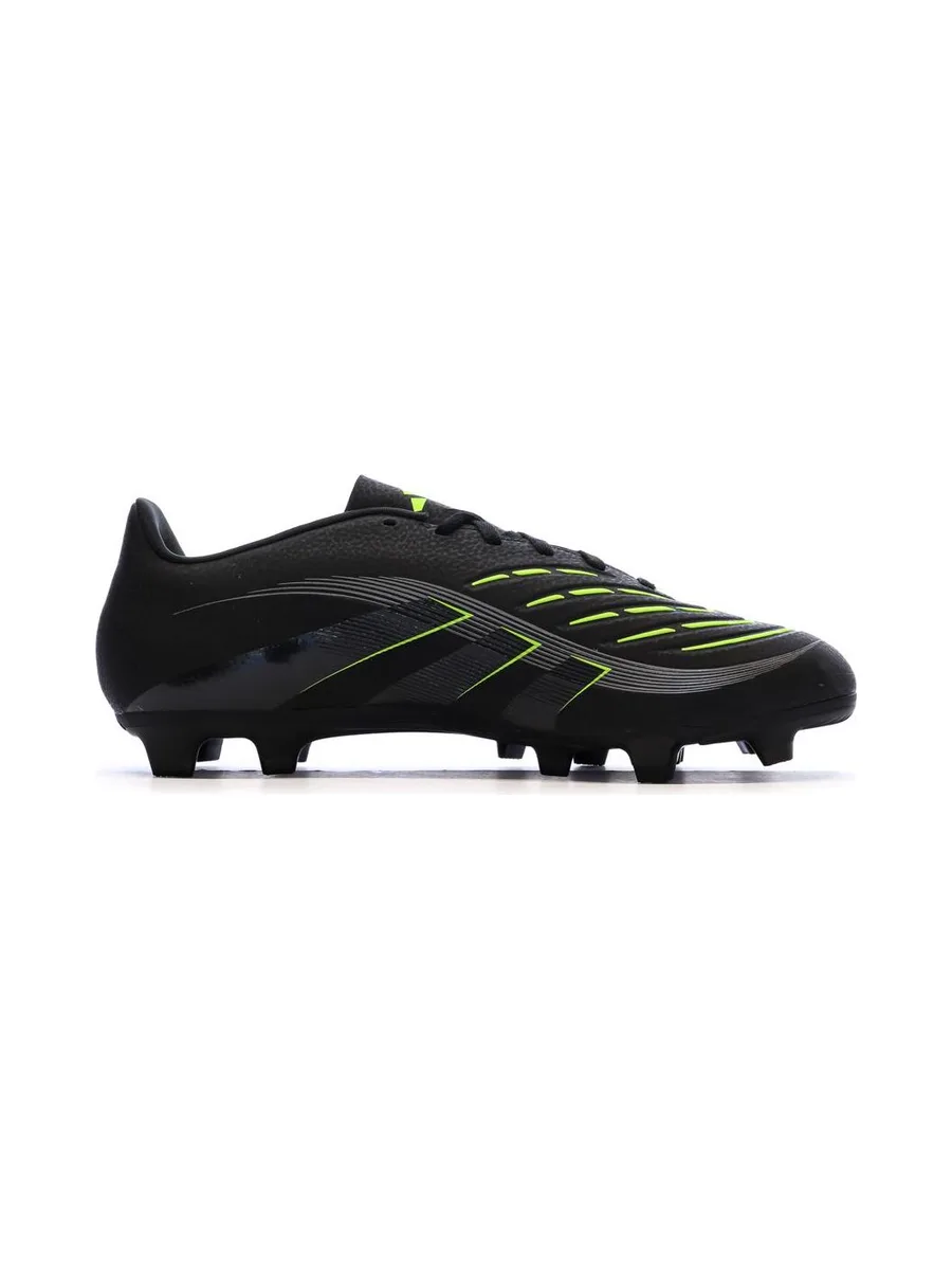 Chaussures de Foot Noires Adidas Predator Club FG/MG 3