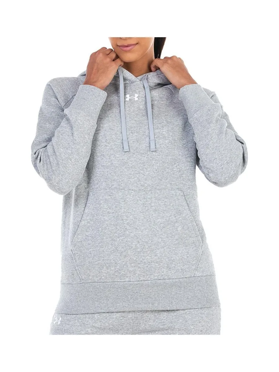 Sweat à Capuche Gris Femme Under Armour Rival Fleece 1379500 2