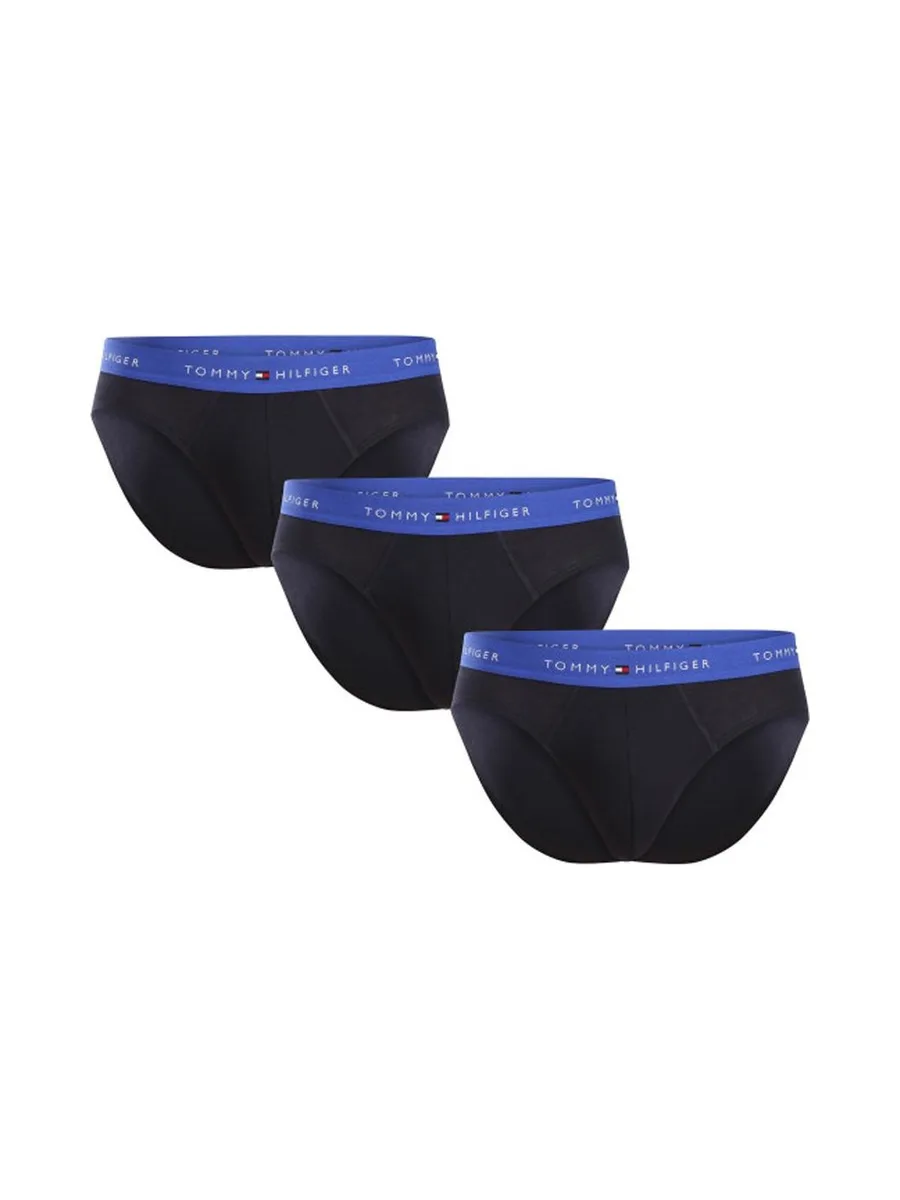X3 Slips Noir/Bleu Homme Tommy Hilfiger Bright Blue 1