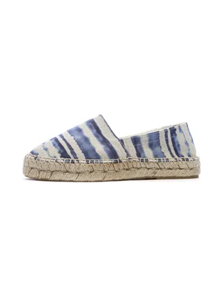 Espadrilles Bleu/Beige Femme Pare Gabia Anaia 1