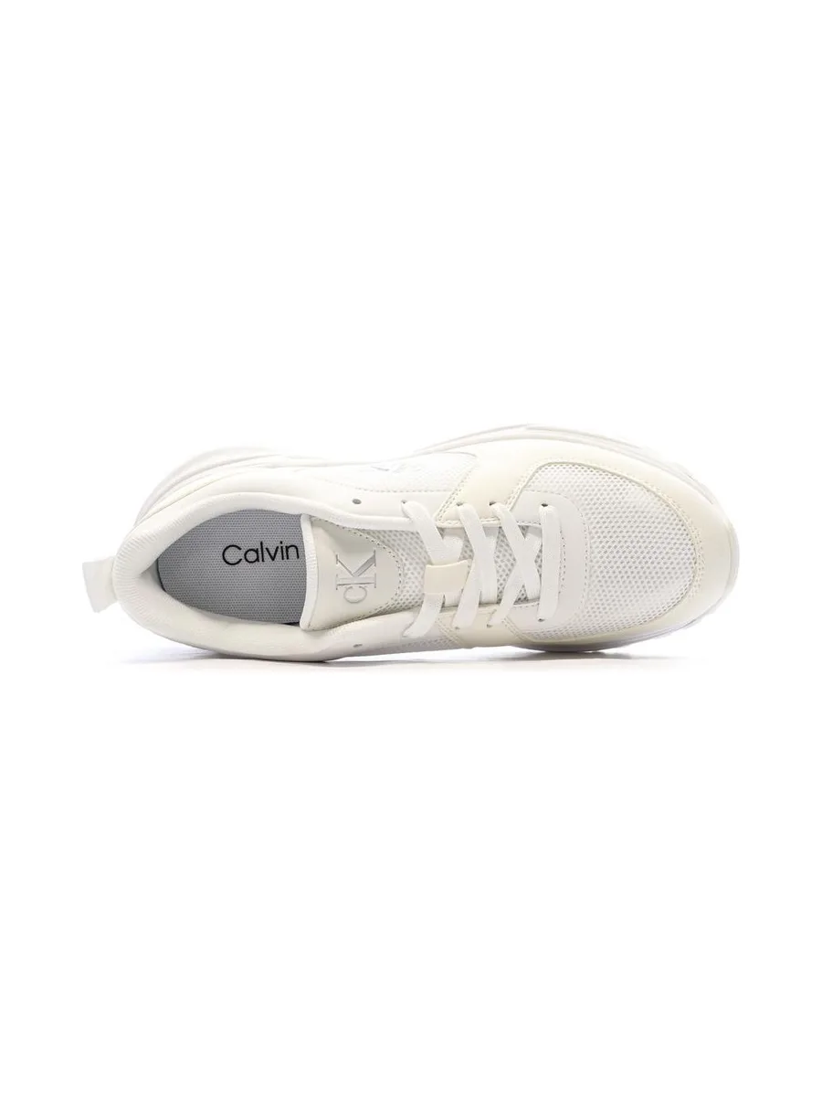 Baskets Blanches Femme Calvin Klein Jeans Hike Runner 5
