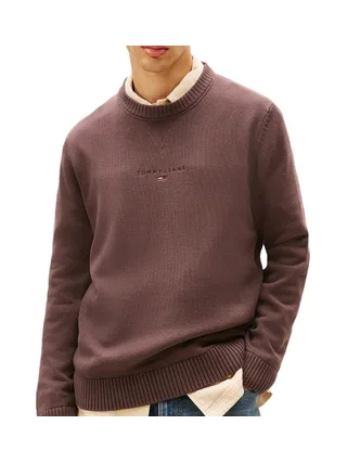 Pull Marron Homme Tommy Hilfiger Linears 1