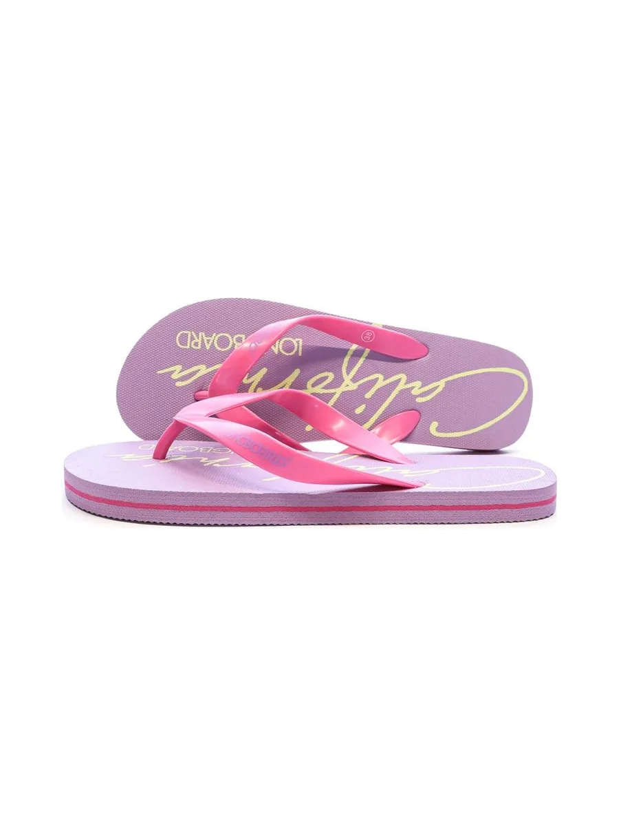 Tongs Lilas Femme Longboard Lilas 2