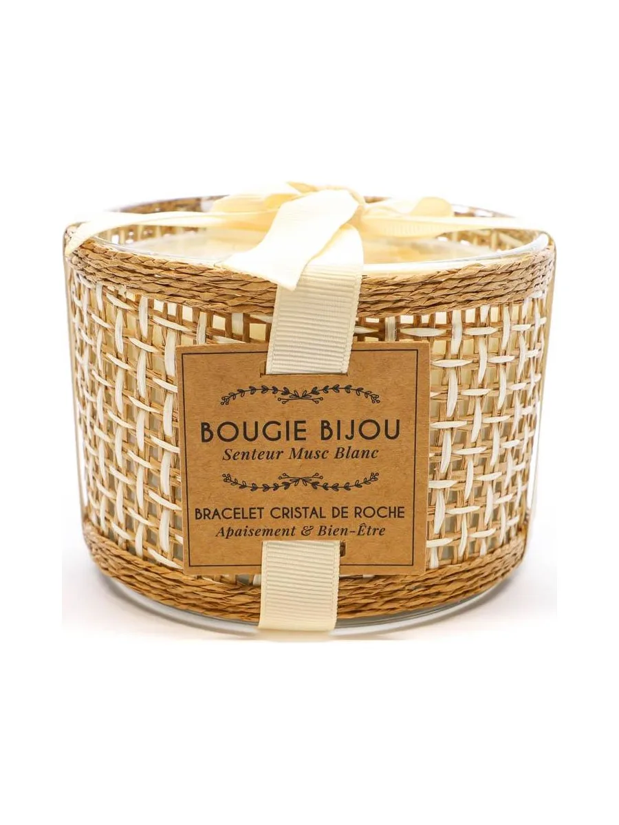 Bougie Bijou Stella Green Musc Blanc 2