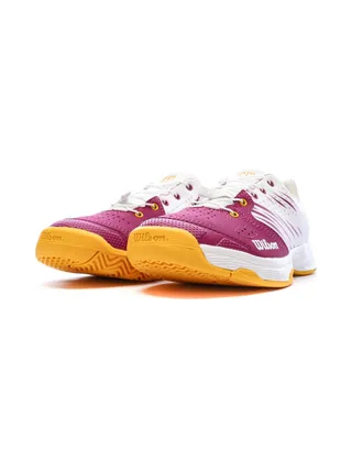 Chaussures de tennis Blanches/Roses Femme Wilson Kaos K 2.0 6