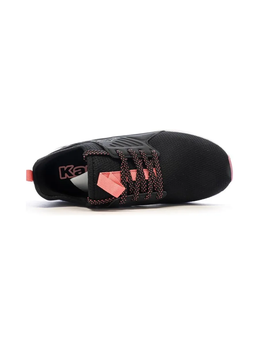 Baskets Noires/Roses Fille Kappa San Puerto Lace 5