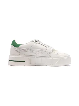 Baskets Blanches/Vertes Femme Puma Cali Court 2