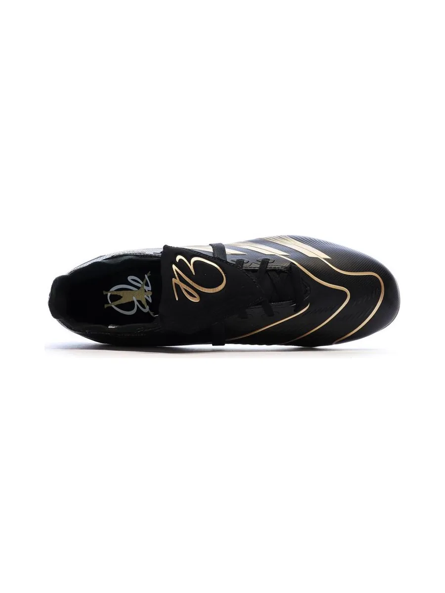 Chaussures de Foot Noir/Doré Adidas Predator League FT FG JB 5