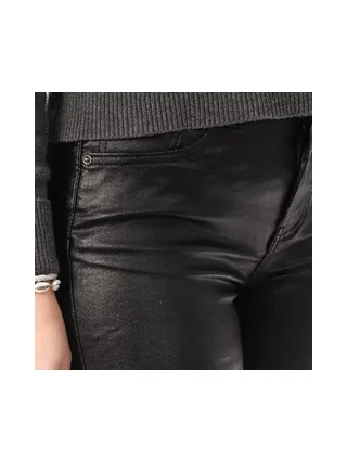 Pantalon skinny enduit Noir Monday Premium Paillettes 3