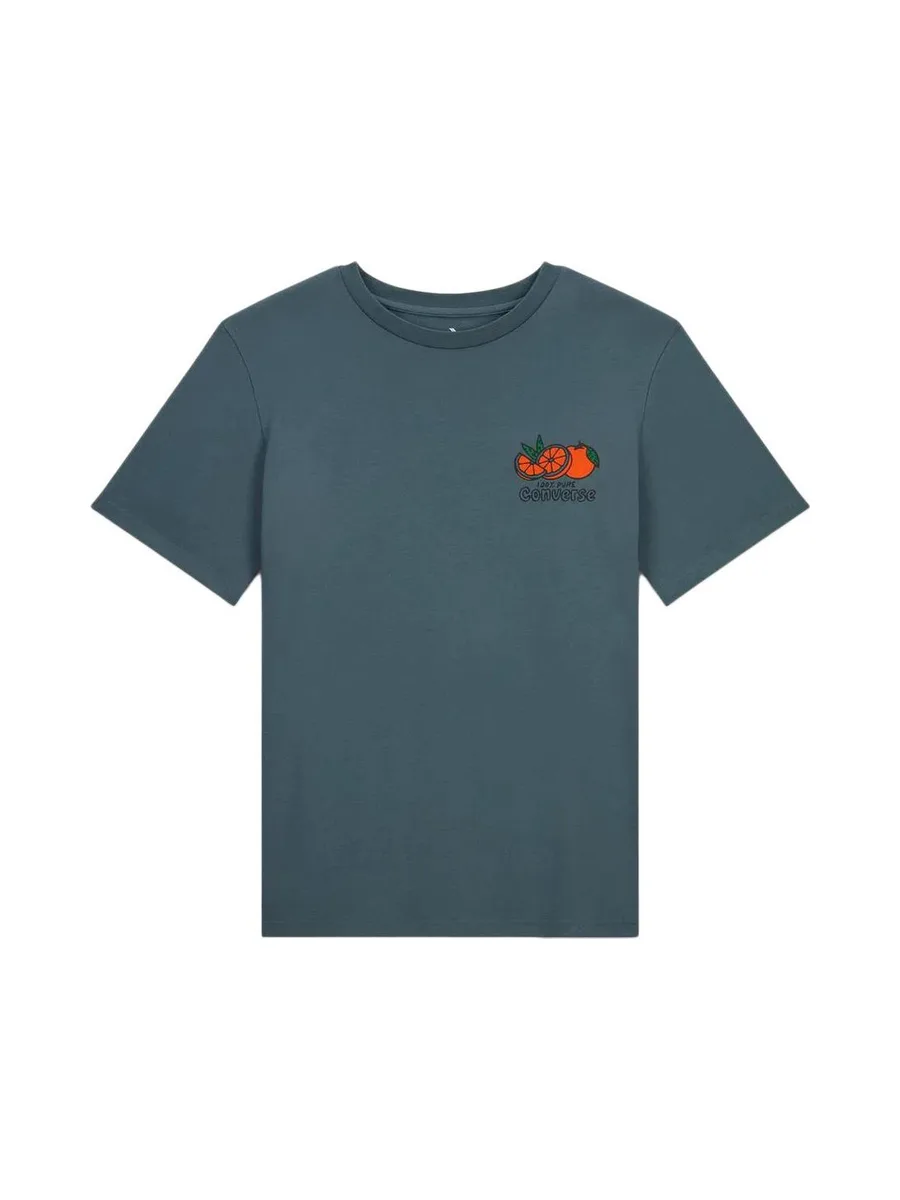 T-Shirt Bleu Homme Converse Summer 2
