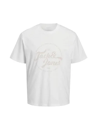 T-Shirt Blanc Homme Jack & Jones Jordean 1