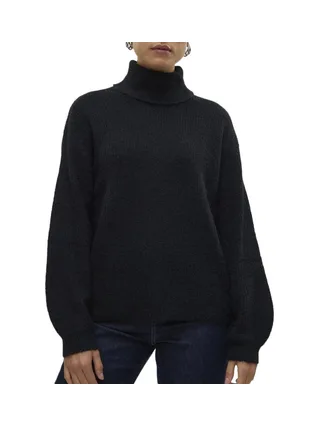 Pull Noir Femme Vero Moda Mili 1