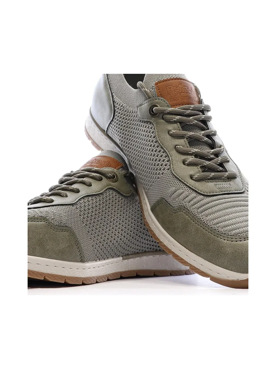 Baskets Kaki Homme Refresh 175665 8