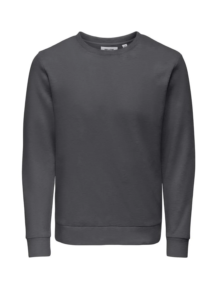 Sweat Gris Foncé Homme Only & Sons Chase 2