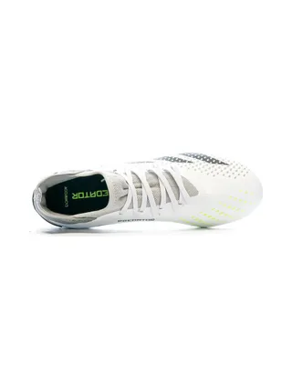 Chaussures de foot Blanc/Vert Homme Predator Accuracy.3 FG 4