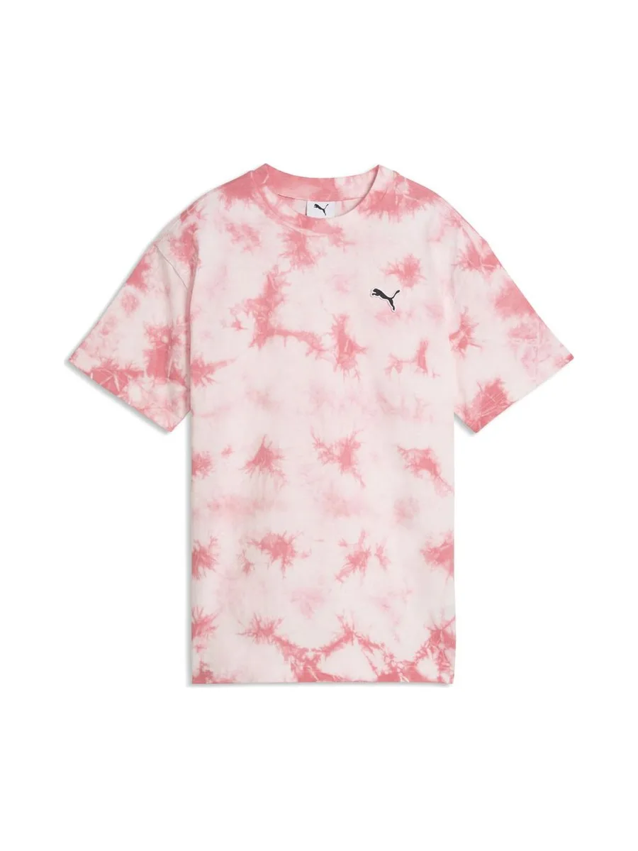 T-Shirt Rose/Blanc Garçon Puma Ess Elevated Relaxed 2