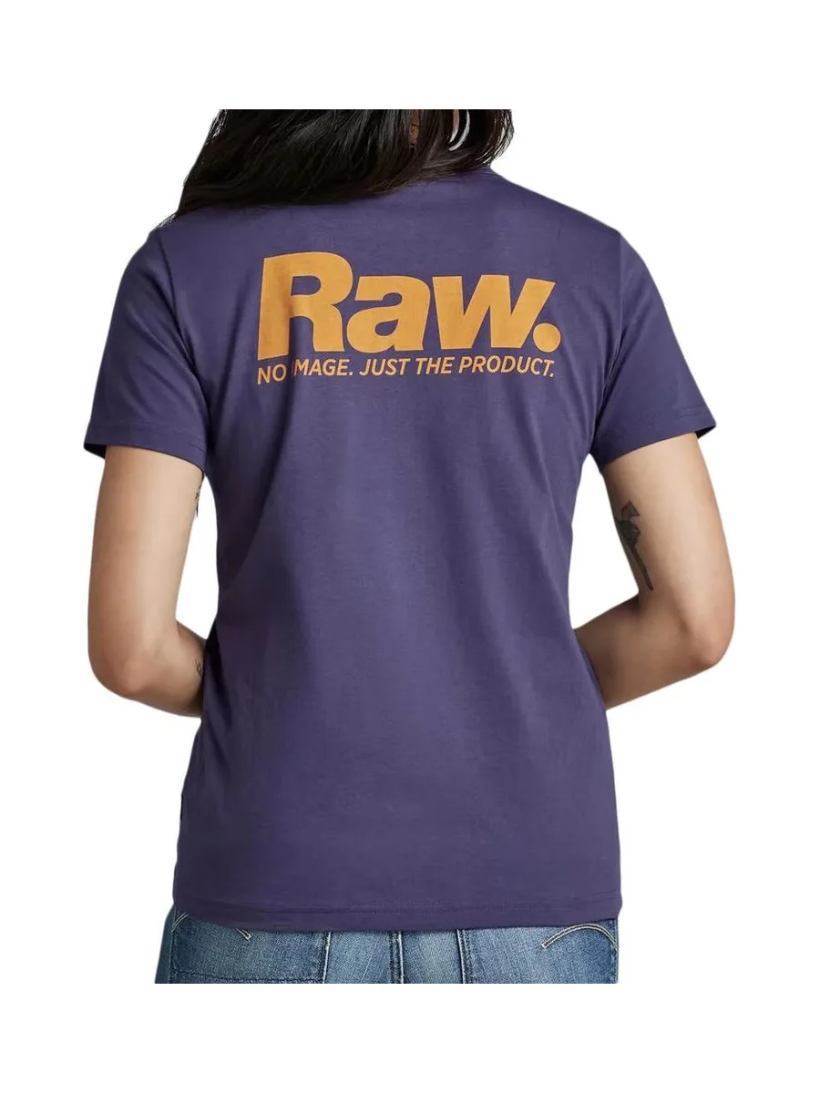 T-shirt Violet Femme G-Star Raw Nysid 3