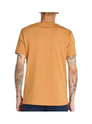 T-Shirt Camel Homme Timberland Sleeve 2