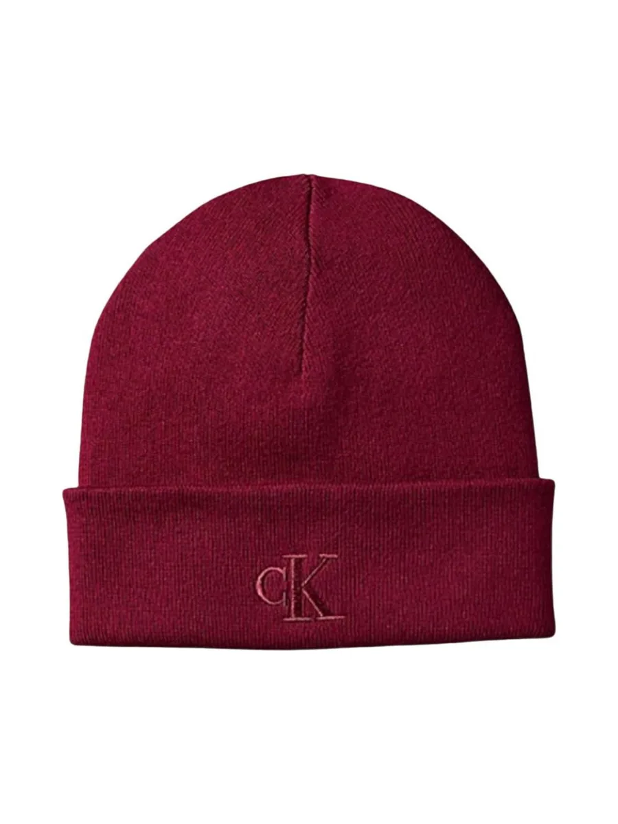 Bonnet Rouge Homme Calvin Klein Jeans Fine 1