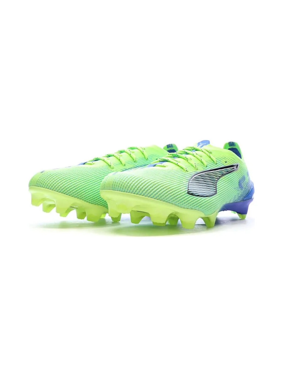 Chaussures de Foot Vertes Homme Puma Ultra 5 Ultimate FG 7
