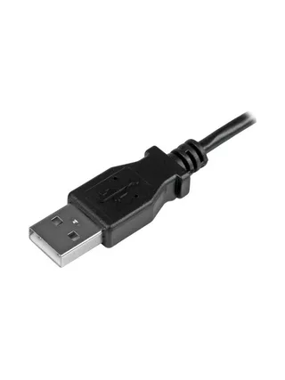 Cable Micro USB Left Angle 24AWG - 0.5m 4